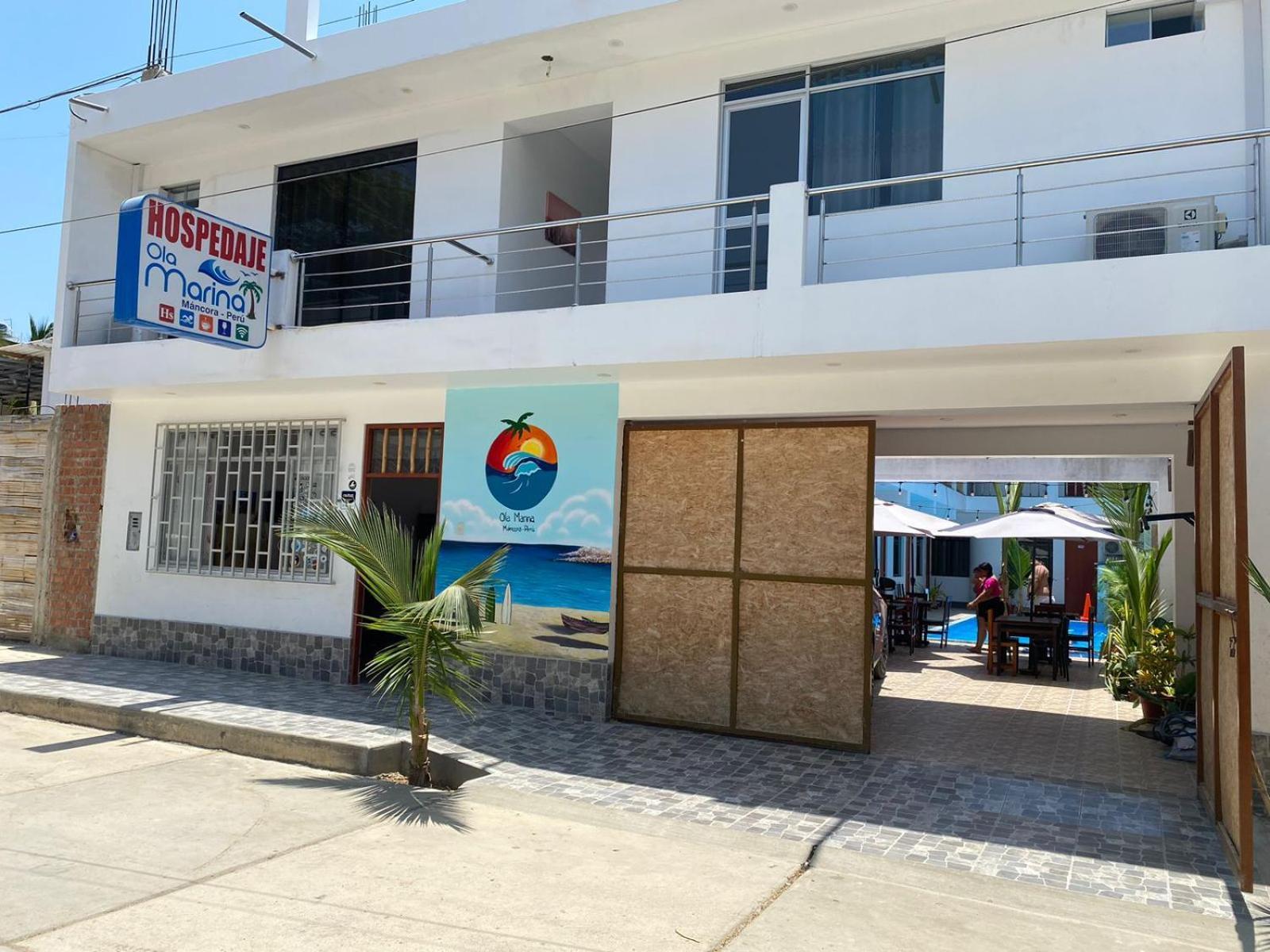 Hospedaje Ola Marina Máncora Exterior foto